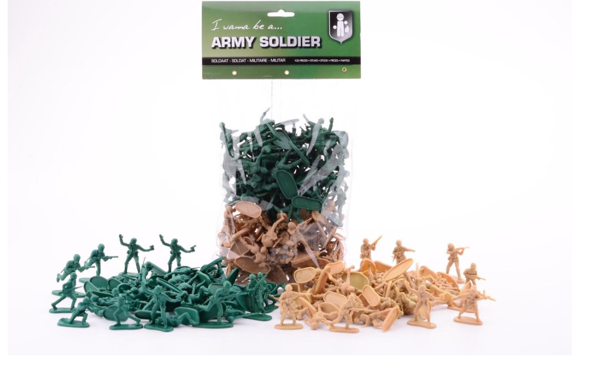 Johntoy Army Soldier 100 Soldaatjes